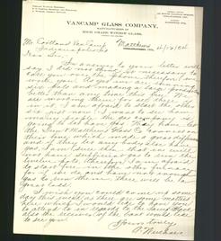 Letterhead - VanCamp Glass Company