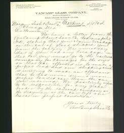 Letterhead - VanCamp Glass Company
