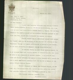 Letterhead - Hotel Sinton