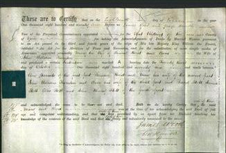 Deed by Married Women - Mary Hirst and Clara Thornton-Original Ancestry