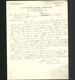 Letterhead - VanCamp Glass Company