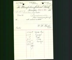 Bank Letterhead - Manufacturers National Bank