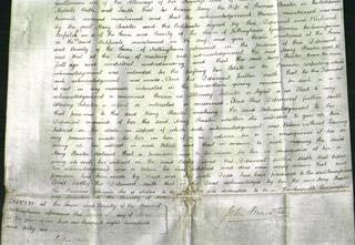 Court of Common Pleas - Mary Baxter-Original Ancestry