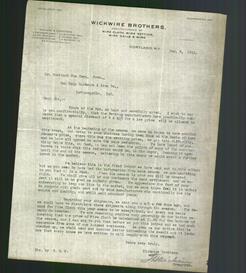 Letterhead - Wickwire Brothers