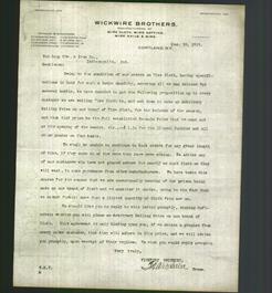 Letterhead - Wickwire Brothers