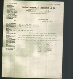 Letterhead - Gaylord Engineering & Construction Co. Inc.