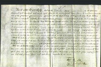 Deed by Married Women - Susannah Jennings and Sarah Sunman-Original Ancestry