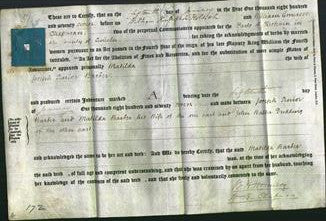 Deed by Married Women - Matilda Barber-Original Ancestry