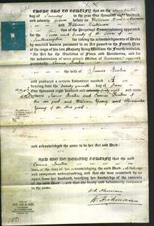 Deed by Married Women - Emma Beaton-Original Ancestry