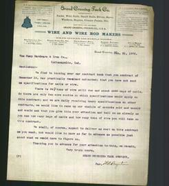 Letterhead - Grand Crossing Tack Co.