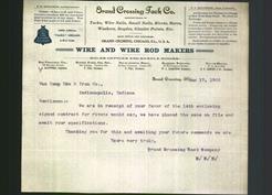 Letterhead - Grand Crossing Tack Co.