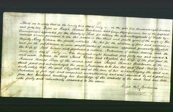 Deed by Married Women - Elizabeth Winter-Original Ancestry