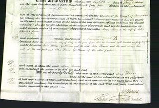 Deed by Married Women - Mary Thomas-Original Ancestry