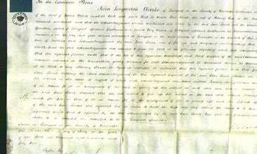 Court of Common Pleas - Jane Sarah Case-Original Ancestry