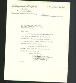 Letterhead - Hollingshead & Campbell