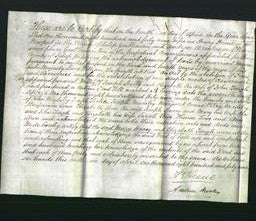 Deed by Married Women - Mary Stacey and Elizabeth Tough-Original Ancestry