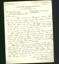 Letterhead - VanCamp Glass Company