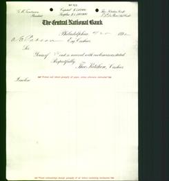 Bank Letterhead - Central National Bank