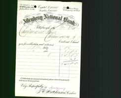 Bank Letterhead - Allegheny National Bank