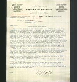 Letterhead - Manufacturers of Cotton Seed Products