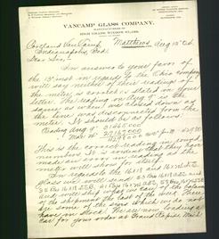 Letterhead - VanCamp Glass Company