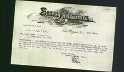 Letterhead - Seavey Hardware Co.
