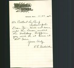 Letterhead - Mosher House