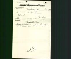 Bank Letterhead - First National Bank