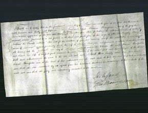 Deed by Married Women - Sarah Thompson-Original Ancestry