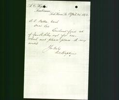 Business Letterhead - A. C. Hopkins