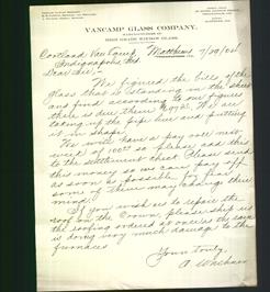 Letterhead - VanCamp Glass Company