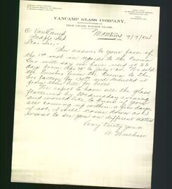 Letterhead - VanCamp Glass Company