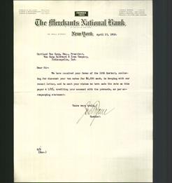 Letterhead - The Merchants National Bank