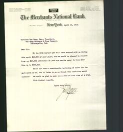 Letterhead - The Merchants National Bank
