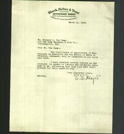 Letterhead - Block, Fetter & Trost