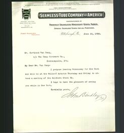 Letterhead - Seamless Tube Company of America