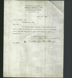 Letterhead - Edward K. Sumerwell