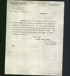 Letterhead - Southern Steel Co.