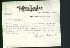 Letterhead - The Prairie State Bank