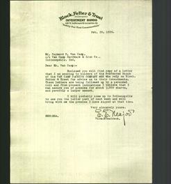 Letterhead - Block, Fetter & Trost