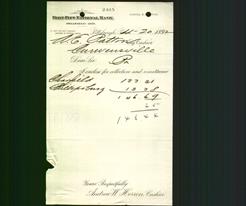 Bank Letterhead - Fort Pitt National Bank