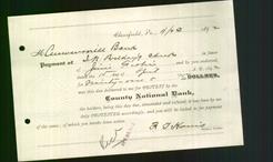 Bank Letterhead - County National Bank