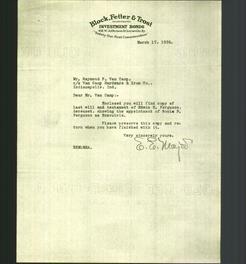 Letterhead - Block, Fetter & Trost