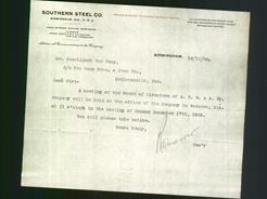 Letterhead - Southern Steel Co.