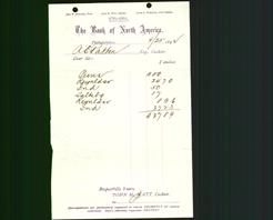 Bank Letterhead - Bank of North America