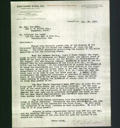 Letterhead - Southern Steel Co.