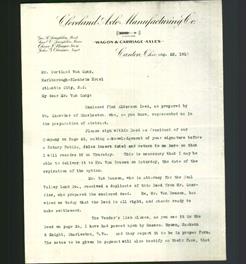 Letterhead - Cleveland Axle Manufacturing Co.