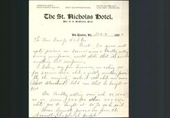Letterhead - The St. Nicholas Hotel