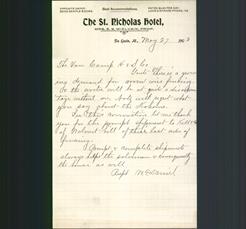 Letterhead - The St. Nicholas Hotel