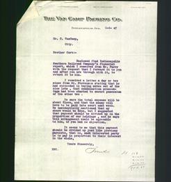 Letterhead - The Van Camp Packing Co.